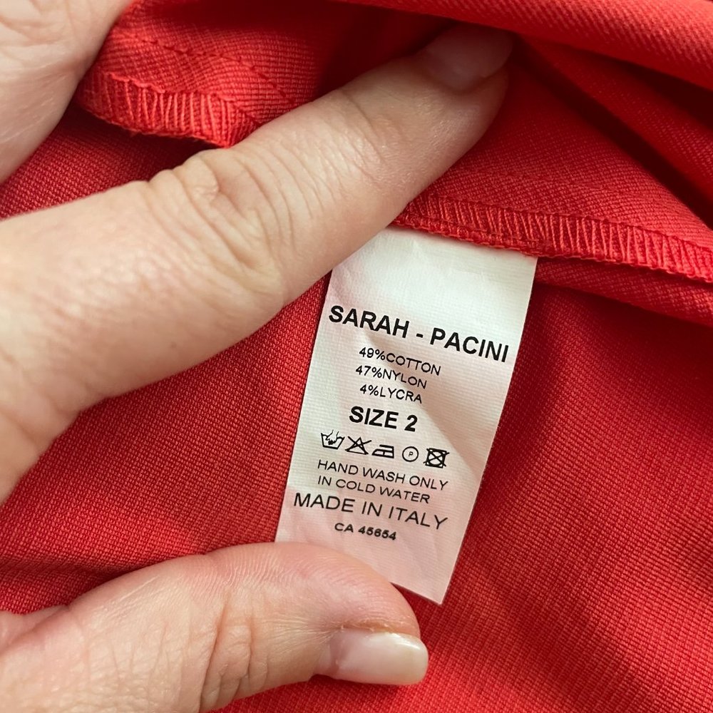 Sarah Pacini Front-Zip Dress - Picture 10 of 10
